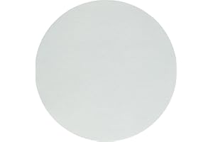 WHATMAN Cytiva Reeve Angel 5202-250 Qualitative Filter Paper, Circle, Crepe Surface, Medium-Fast Speed, Grade 202, 25cm Diameter (Pack of 100),White