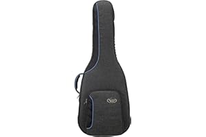 Reunion Blues RBCSH RB Continental Voyager Semi/Hollow Body Electric Guitar Case,Black