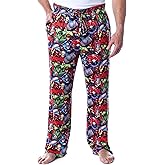 Marvel Mens' Avengers Unite Allover Character Loungewear Pajama Pants
