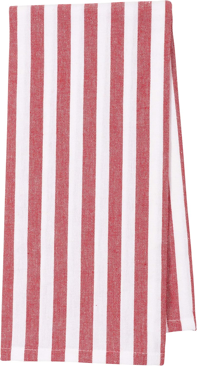 KAF Home Pantry Kitchen Holiday Dish Towel Set of 4, 100-Percent Cotton, 18 x 28-inch (Joy Love Peace Believe Merry Christmas Tree): Home & Kitchen