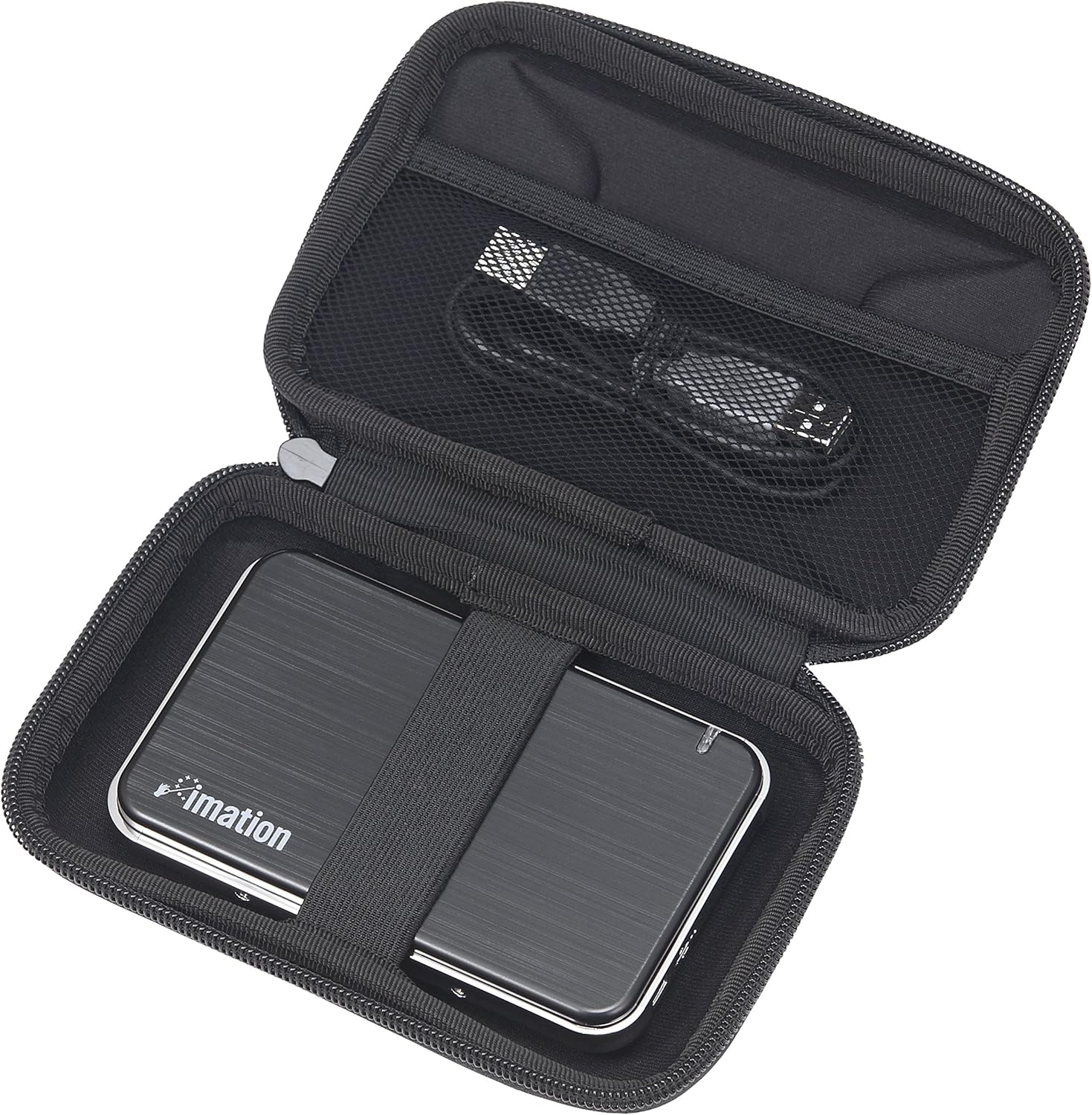Case logic universal for portable hard disk storage case