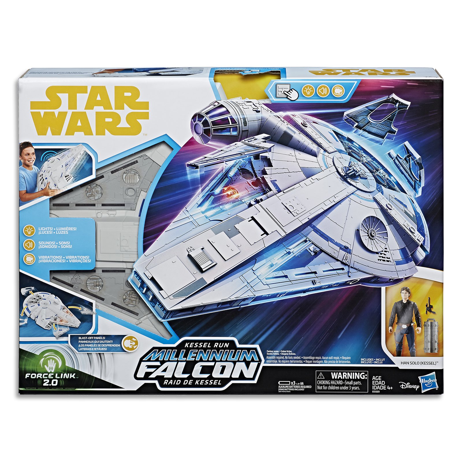 Star Wars Force Link 2.0 Millennium Falcon Han Solo (Kessel)