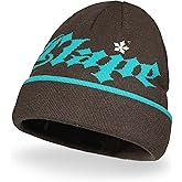 CLAPE Unisex Rolled Edge Beanie Soft Knit Skull Cap Double Layer Warmth Elastic Stretch Watch Cap for Cold Winter