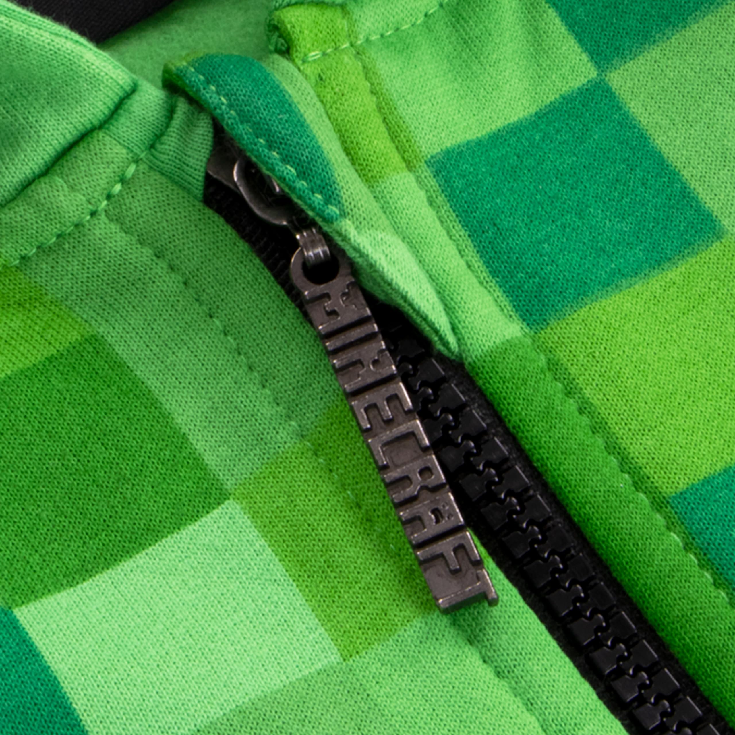 Minecraft Zip Up Hoodie | Creeper Boys Hoodie | Hoodies For Boys | Sizes 6 To 14