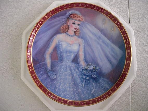 barbie collector plates value