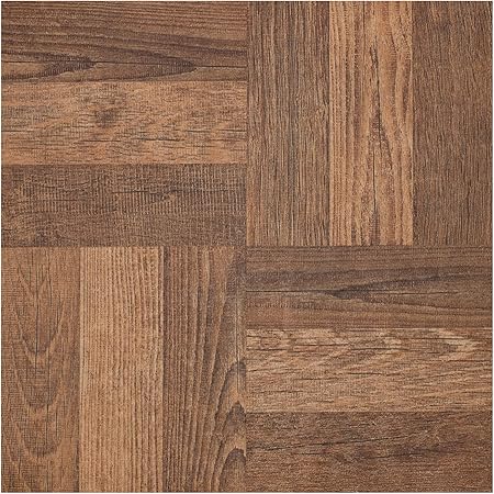 Vinyl Floor Tiles Wood Marble Look 2mm Thick Highly Durable