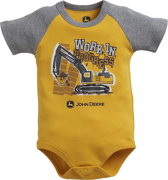 john deere baby romper