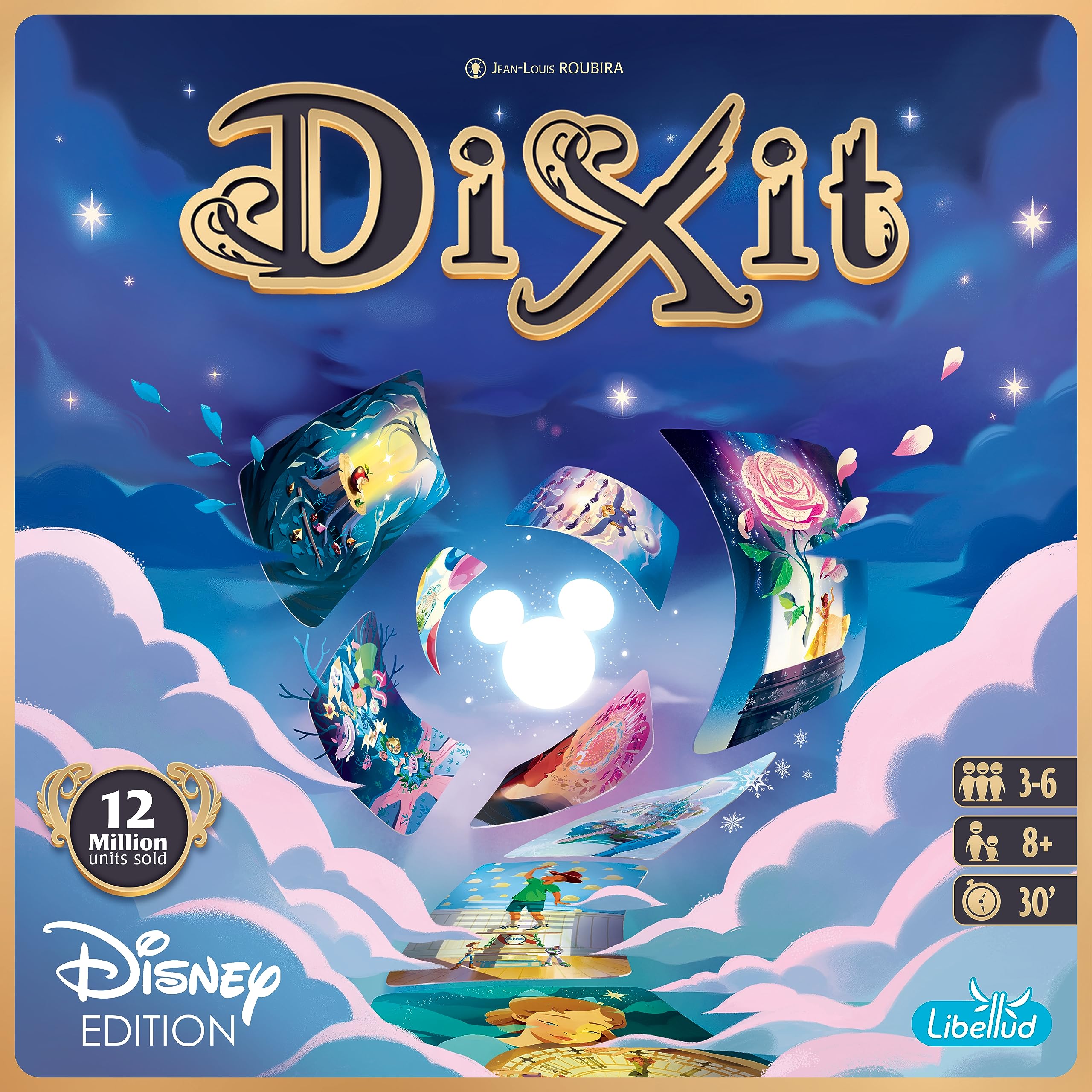Asmodee | Dixit: Disney Edition | Board Game | Ages 8 and above | 3-6 Players | 30 Minutes Playing Time | English Version