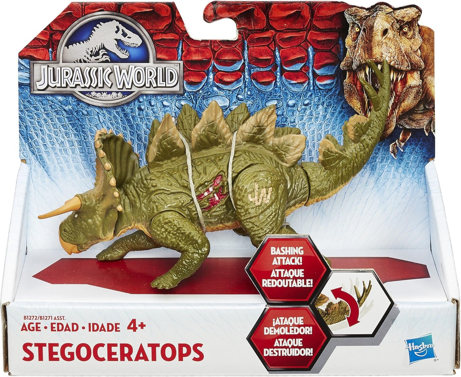 jurassic world stegoceratops toy