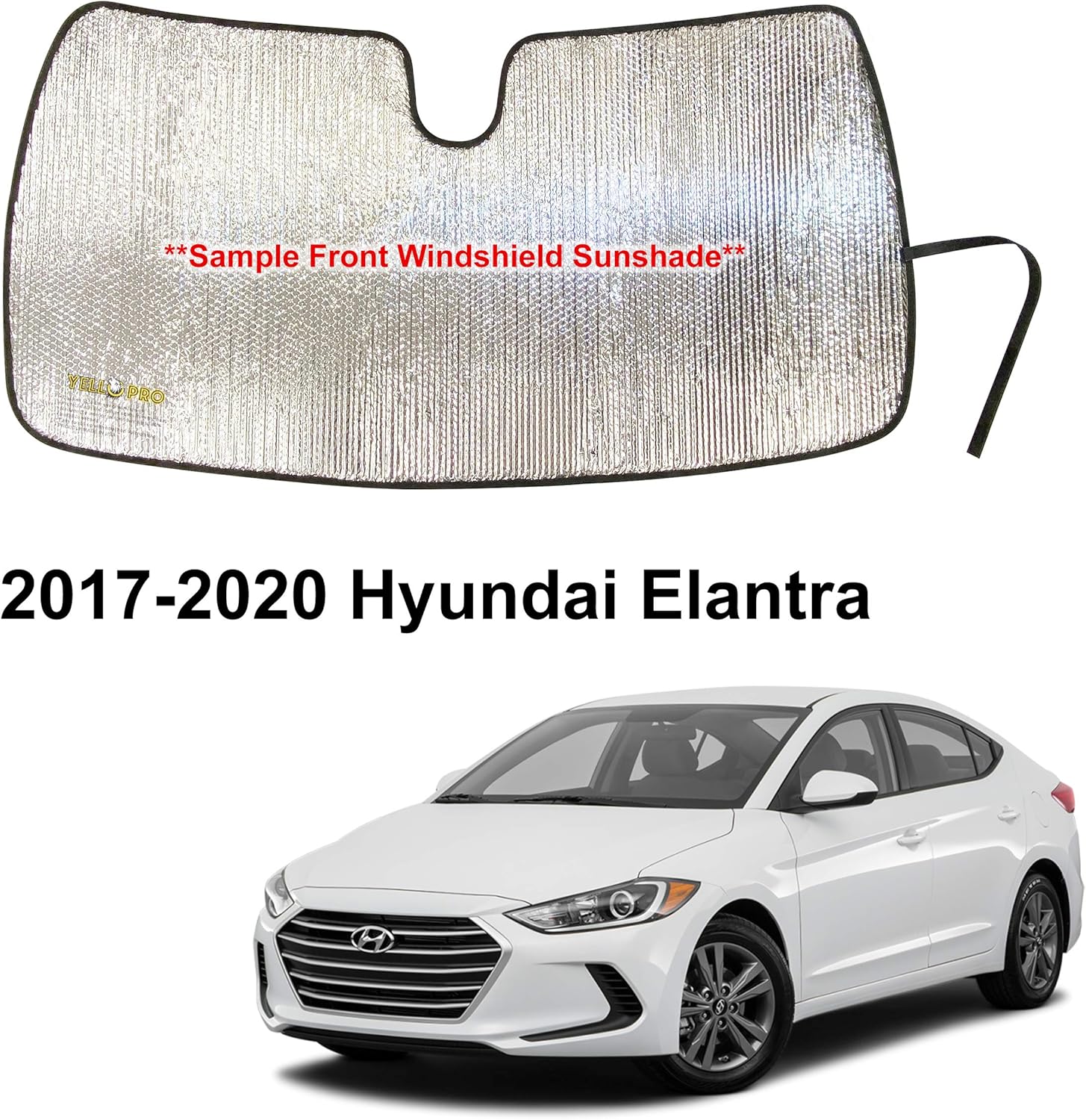 YelloPro Custom Fit Automotive Reflective Front Windshield