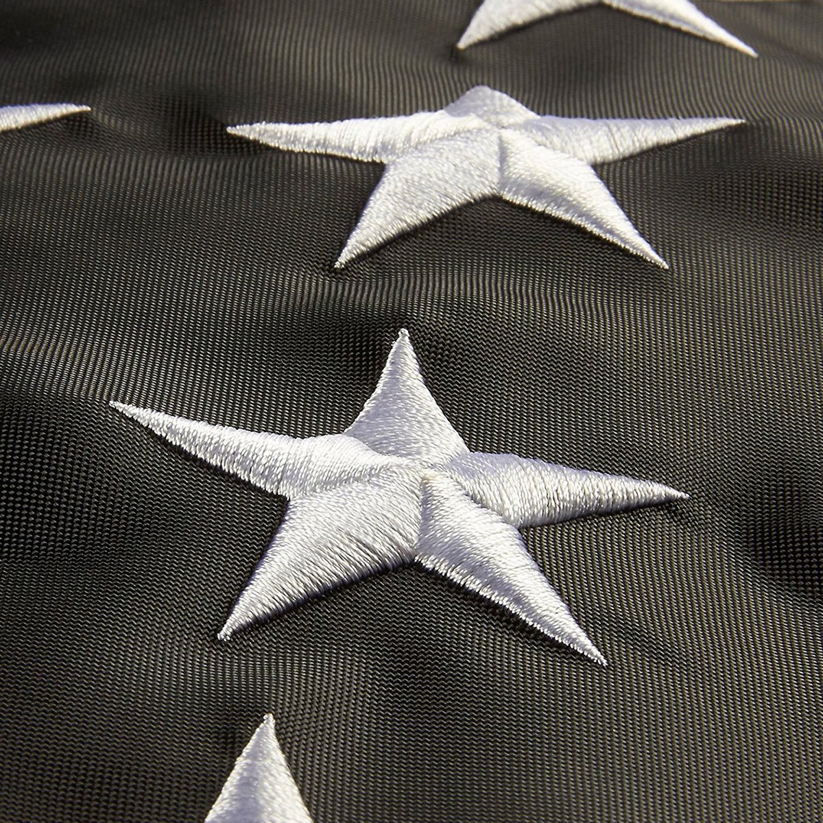 Thin Blue Line Flag 3x5 Ft Nylon Embroidered Stars Sewn Stripes Blue Line USA Banner Flags for Police and Law Enforcement Officers