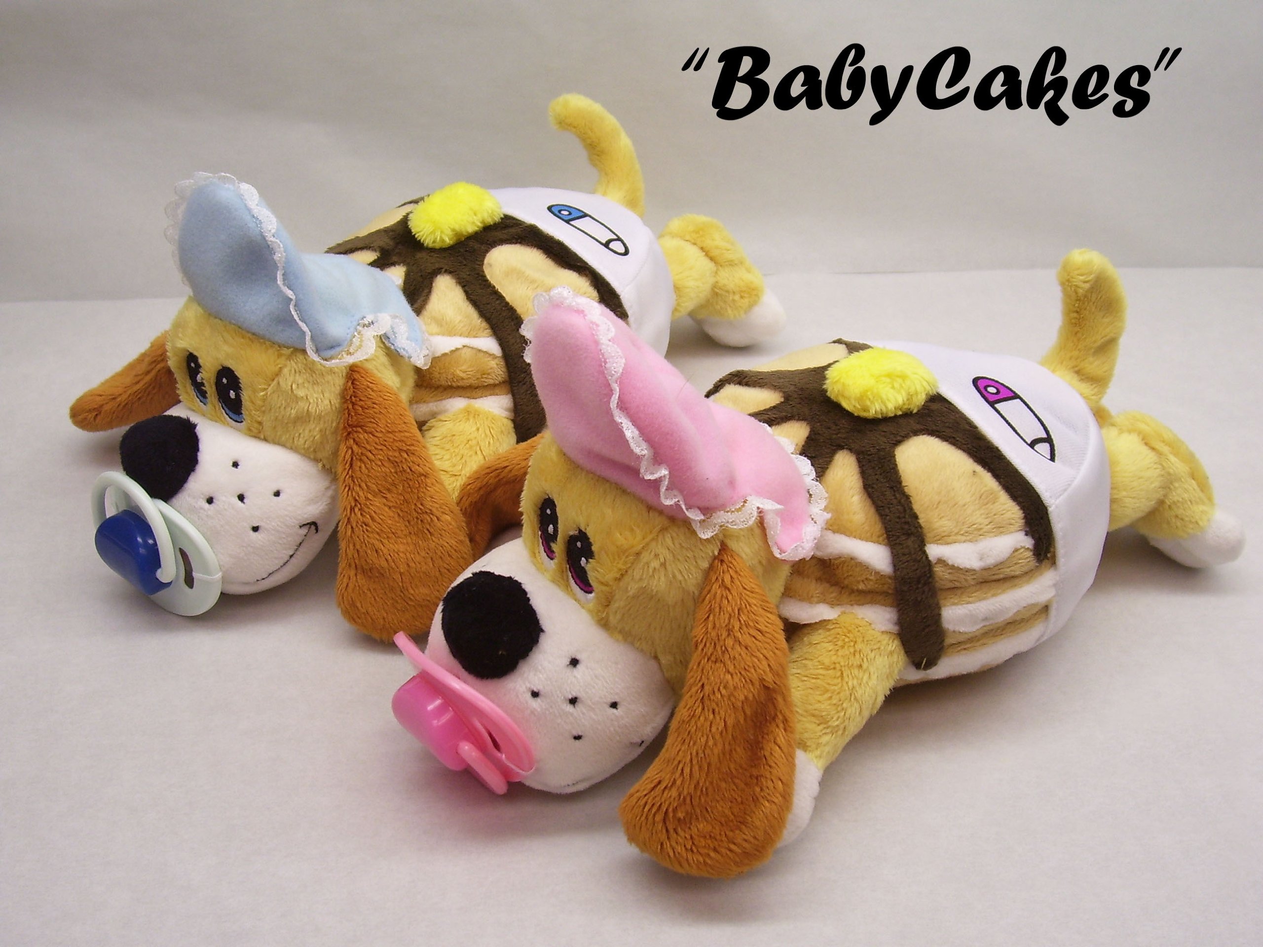 Pancake Puppies Baby Cakes Plush Toy Dog 16 Inch Stuffed Animal for