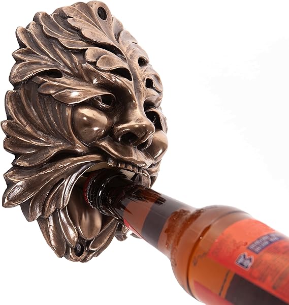 Wall Mounted Beer Bottle Opener by Beer Buddies Bronze Novelty Custom