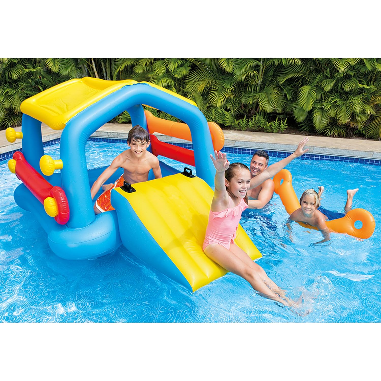 inflatable pool play center