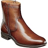 Florsheim Men's Medfield Plain Toe Zip Boot, Cognac, 15 Medium