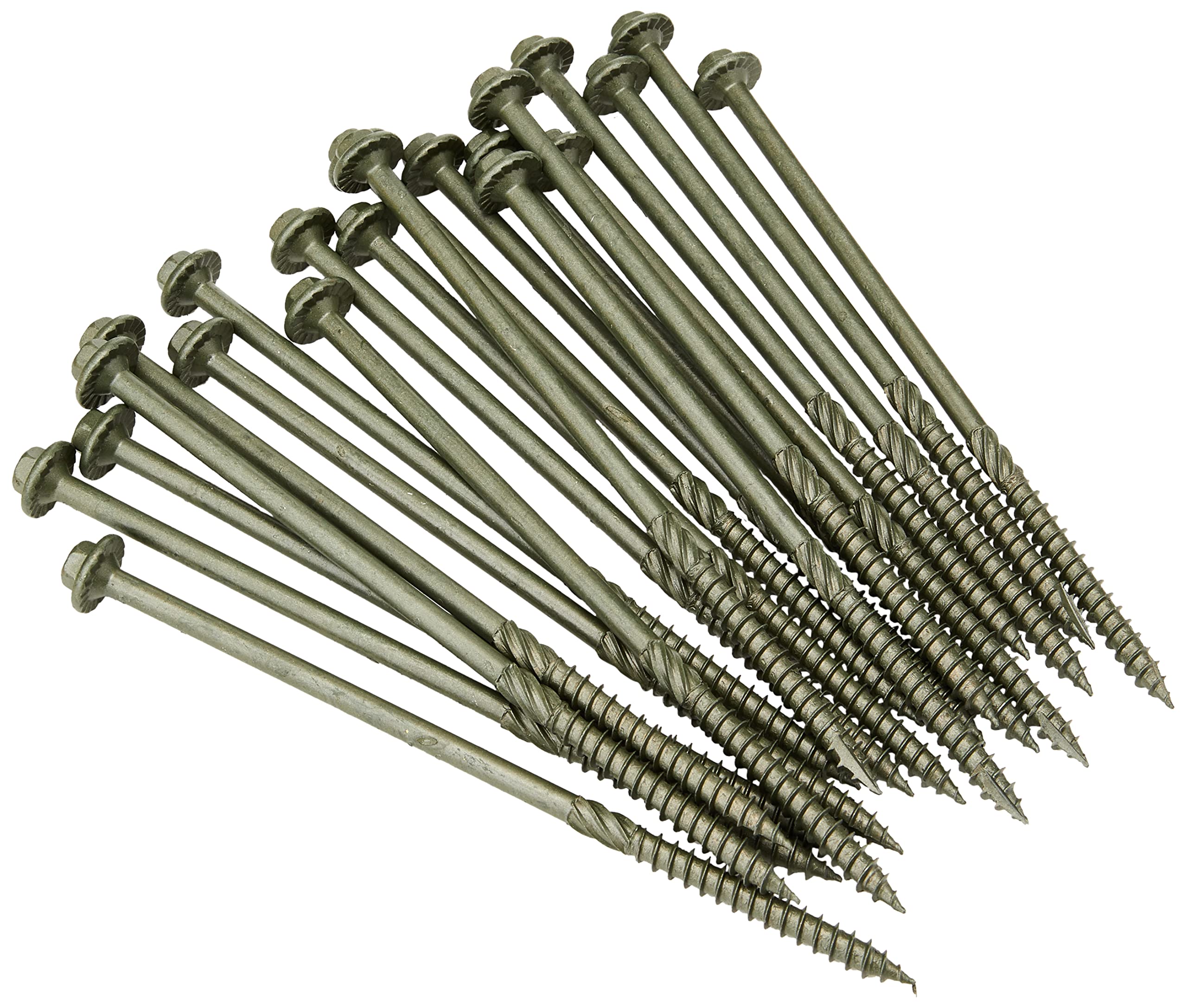 Spectre Timber Fixing Screws | 6.3 x 150mm | Ruspert, Green | Box 50