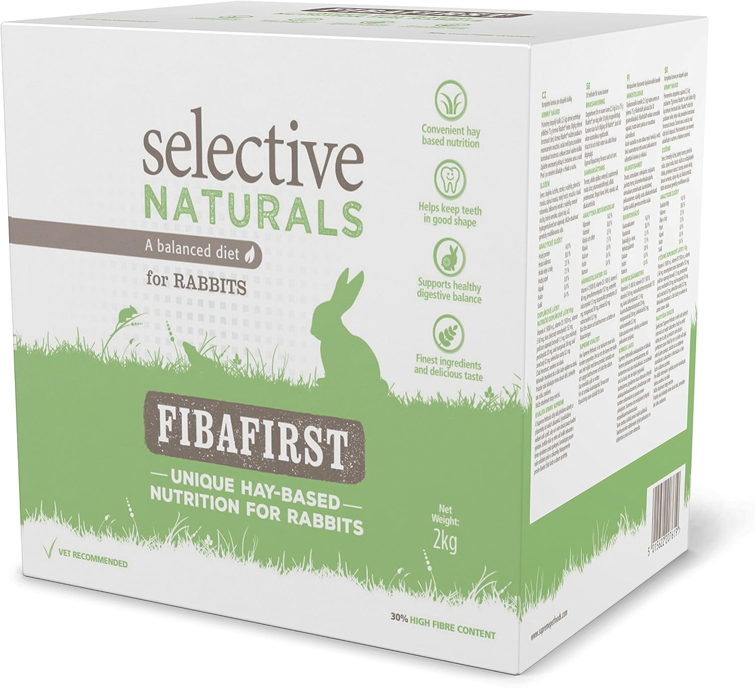 Supreme Petfoods Selective Naturals Fibafirst 2kg, Transparent, 2 kg (Pack of 1) - Image 5