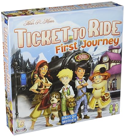 Days Of Wonder Dow720027 Ticket To Ride Europa First Journey