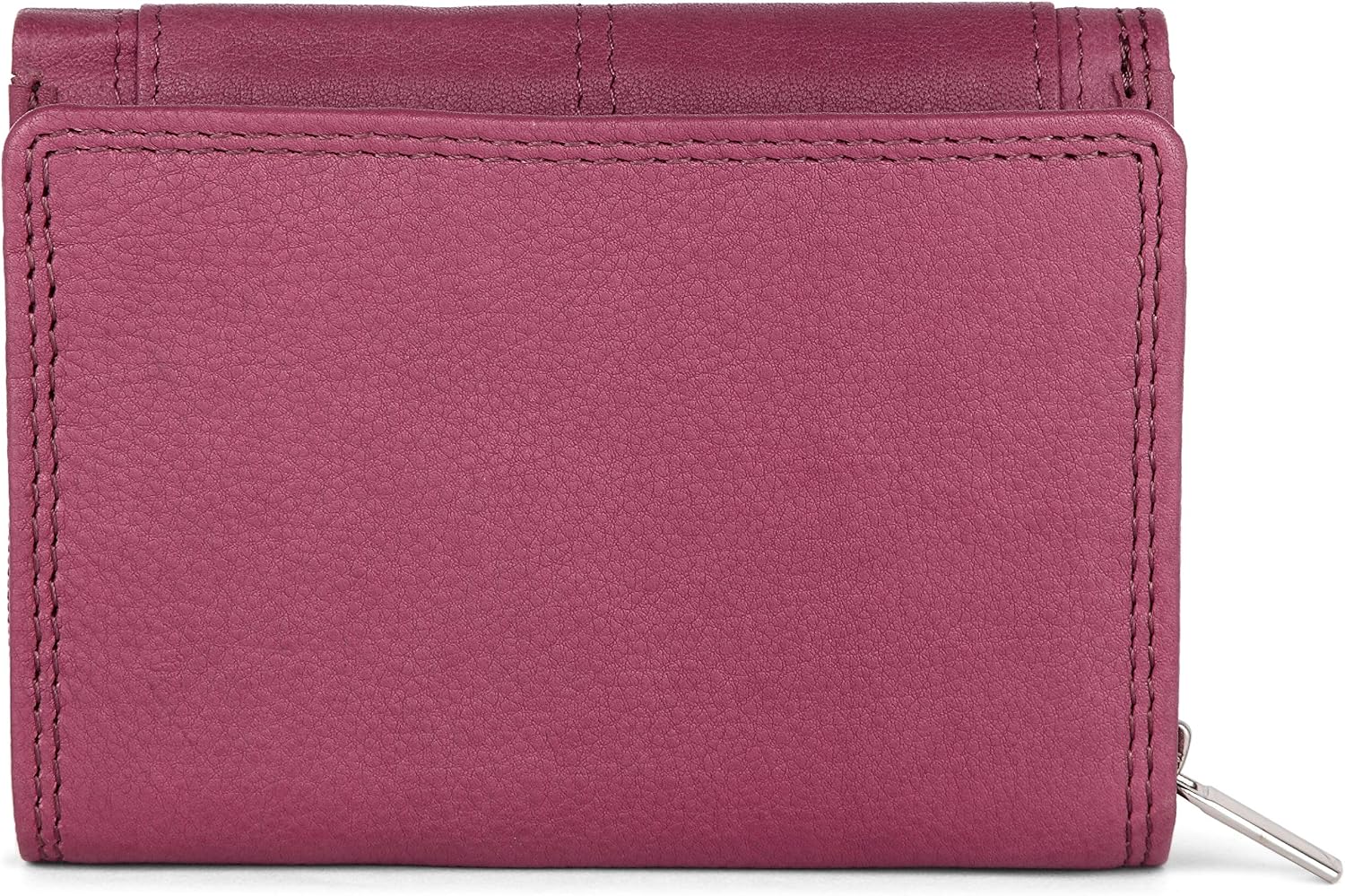 Ladies Rfid Protection Real Leather Purse Card Women Wallet Zip Coin Pocket - Image 5