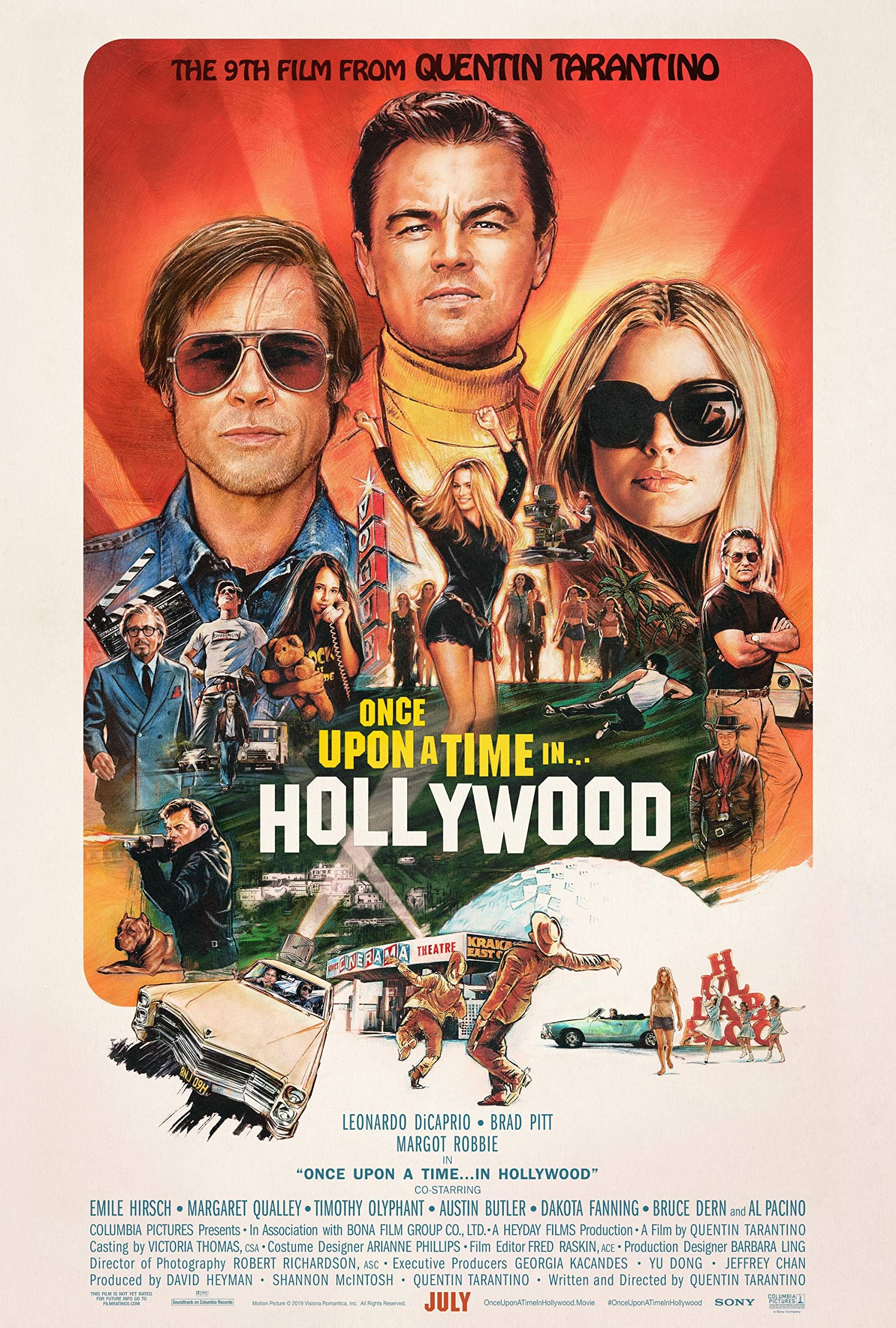 Sherwood Goods 27"x41" Poster Rare Once Upon A TIME in Hollywood New 2019 Limited Edition