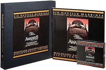 Wolfgang Amadeus Mozart Jaroslav Krcek Giuseppe Giordani Antonio Salieri Neville Marriner Academy Of St Martin In The Fields Amadeus The Complete Original Soundtrack Recording Amazon Com Music