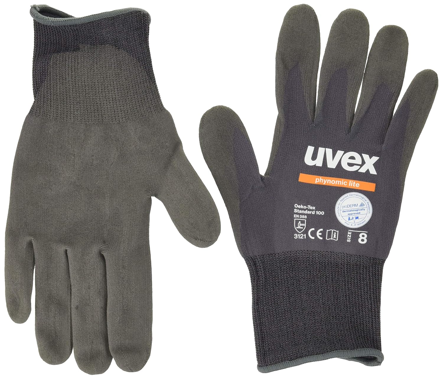 Amazon Uvex 精密作業用手袋 Phynomic フィノミック Lite サイズ8 品番 軍手 産業 研究開発用品 通販