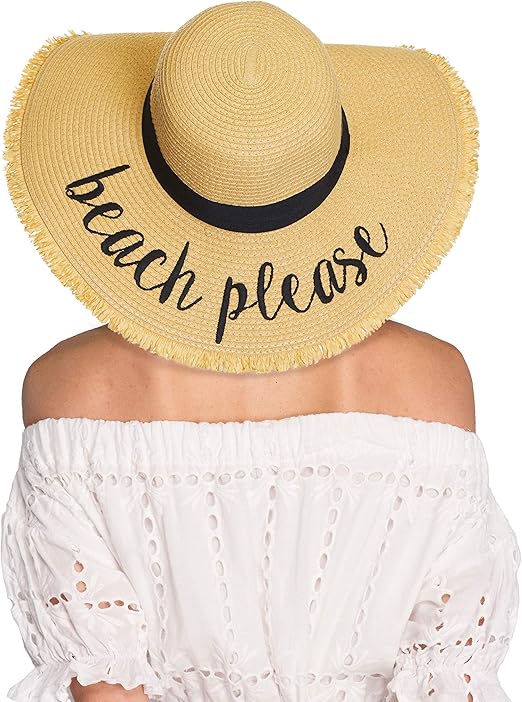 beach please floppy hat