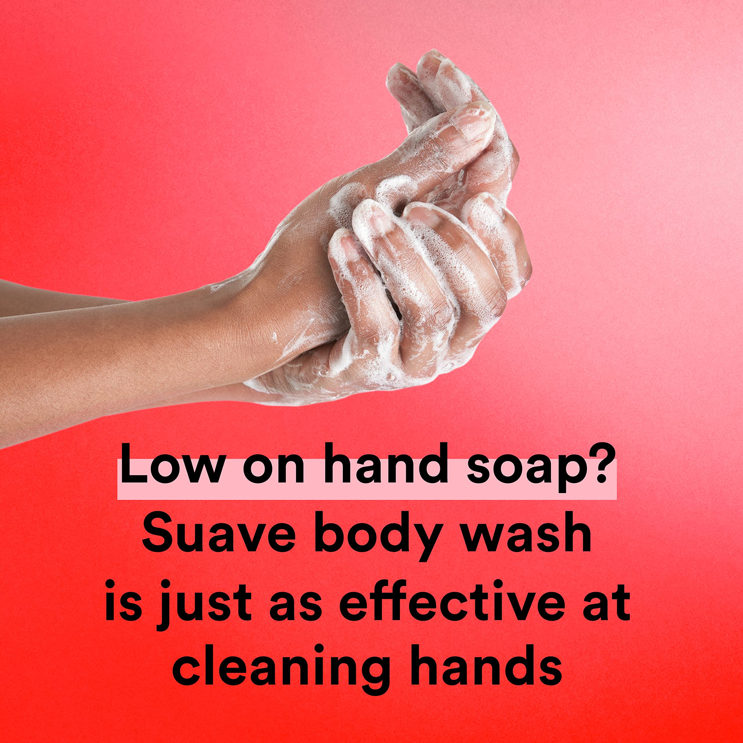 Suave Essentials Body Wash, Wild Cherry Blossom, 15 oz Pricepulse