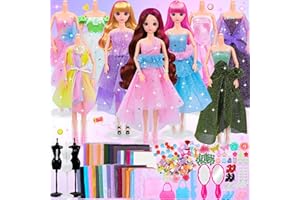 MINIFUN Fashion Designer Kit for Girls, Sewing Kit for Kids