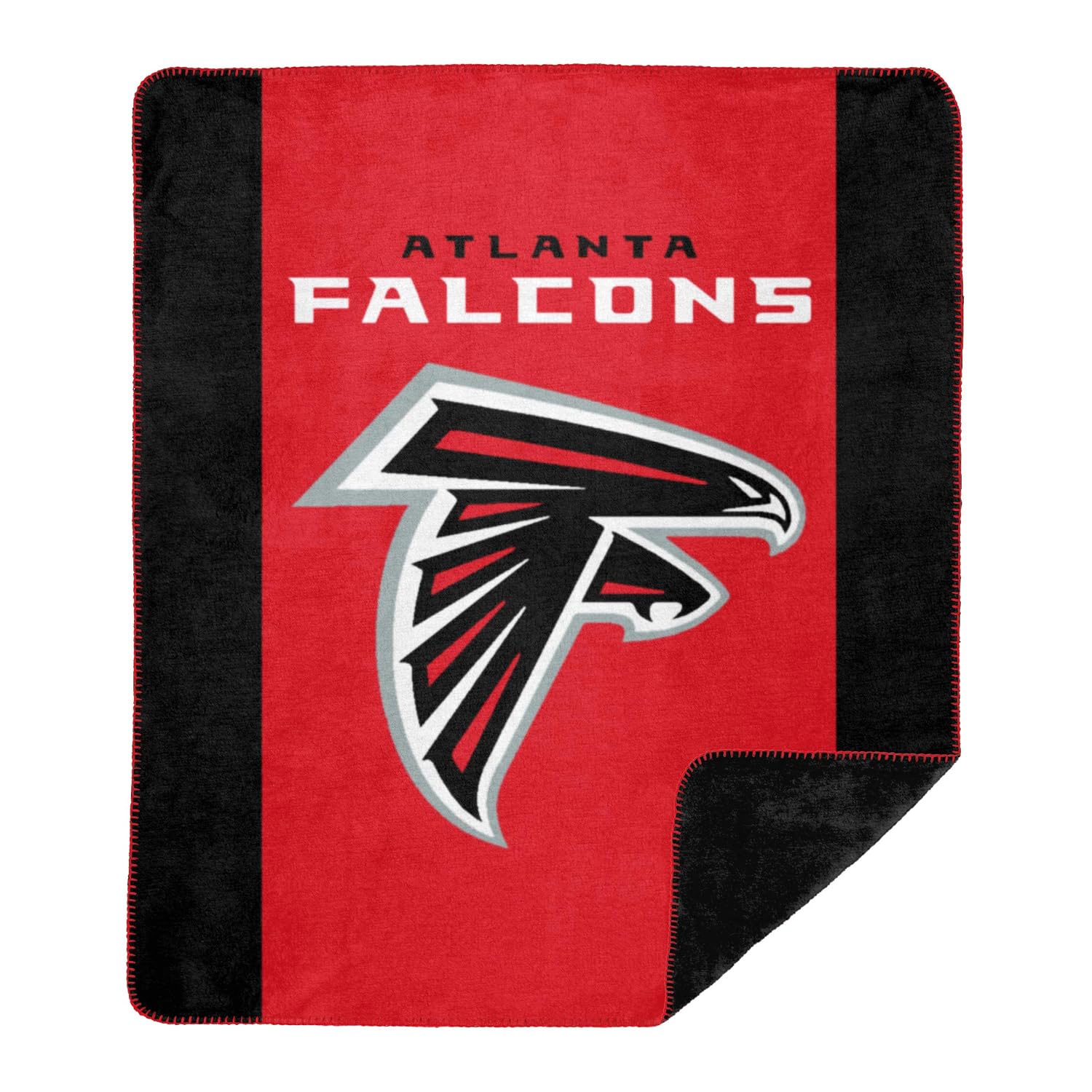 Officially Licensed Nfl Atlanta Falcons Denali Silver Knit Throw Blanket Officially Licensed Nfl Atlanta Falcons Denali Silver Knit Throw Blanket