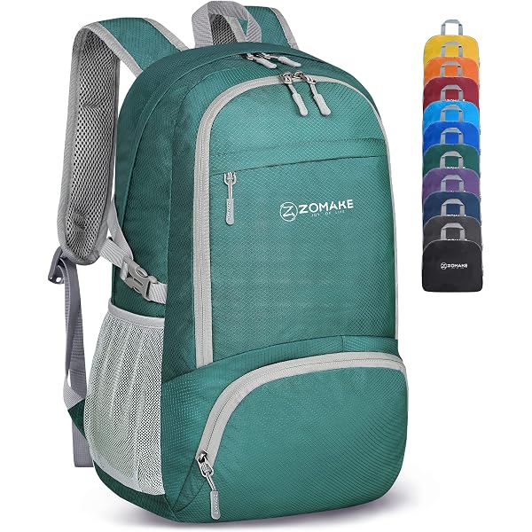 Amazon.com: ZOMAKE Lightweight Packable Backpack 35L, Light Foldable Backpacks Water Resistant Collapsible Hiking Bag, Compact Folding Day Pack for Travel Camping(Dark Green) : Clothing, Shoes & Jewelry Amazon.com: ZOMAKE Lightweight Packable Backpack 35L, Light Foldable Backpacks Water Resistant Collapsible Hiking Bag, Compact Folding Day Pack for Travel Camping(Dark Green) : Clothing, Shoes & Jewelry