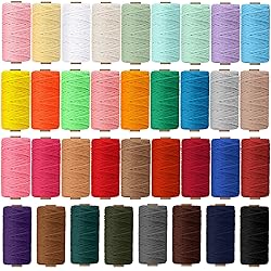 36 Rolls Macrame Cord 3 mm x 1188 Yards Natural