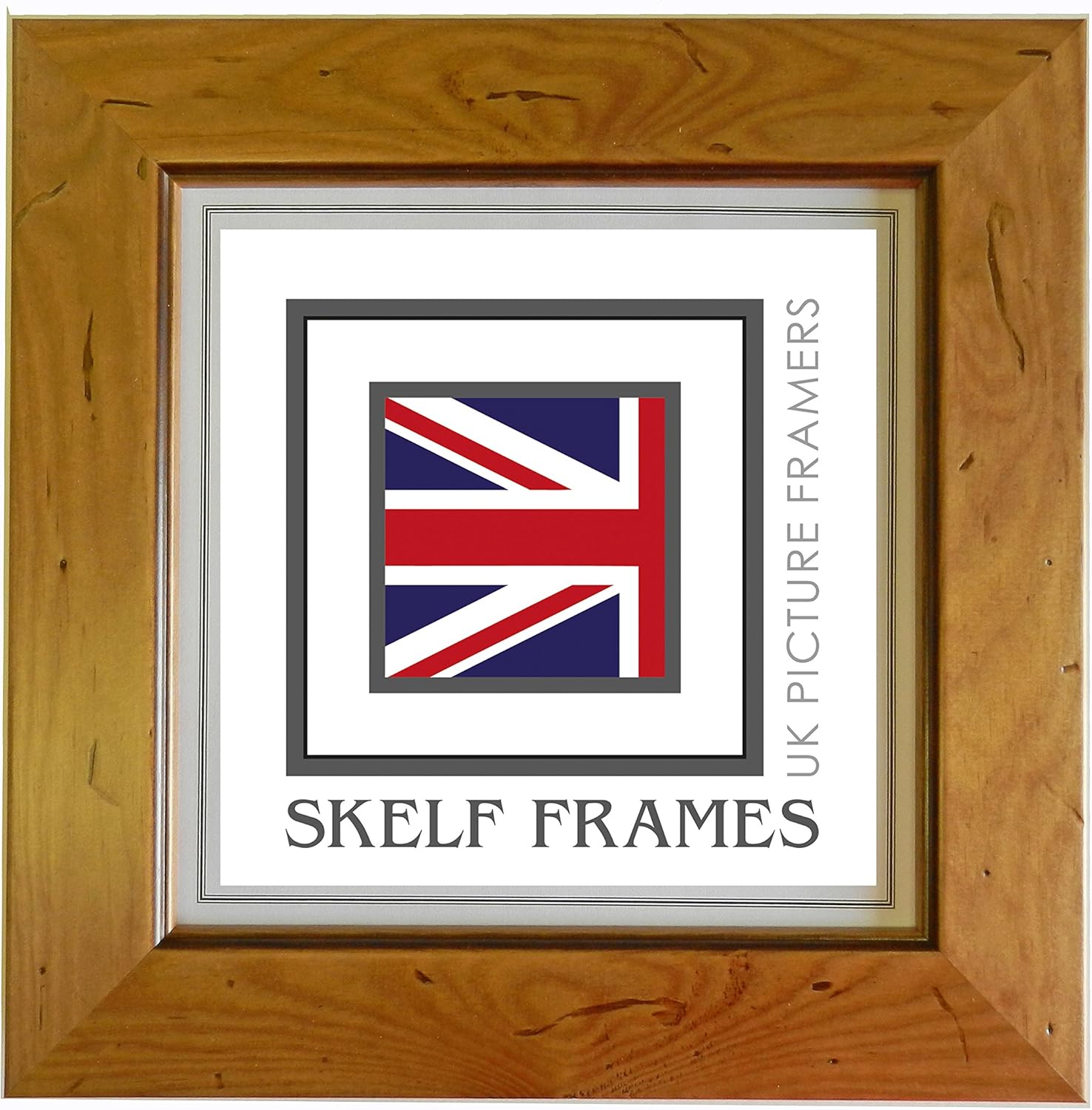 ANTIQUE PINE DISTRESSED WOOD SQUARE PICTURE PHOTO FRAME (5x5) Amazon