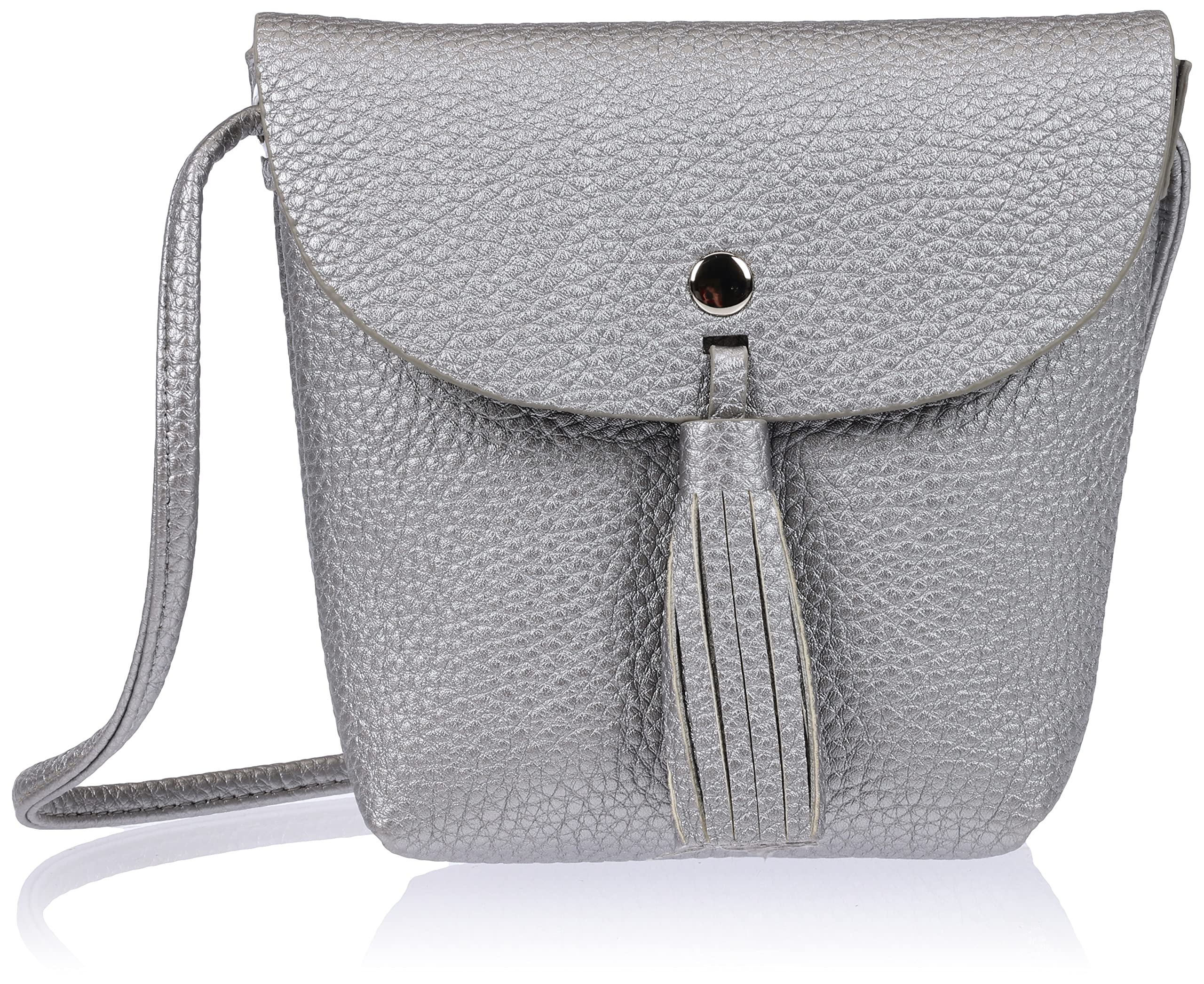 TOM TAILOR Women's Ida Shoulder Bag, Silver, S