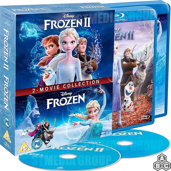 Amazon.com: Disney's Frozen DVD + Blu Ray Double Feature One 1