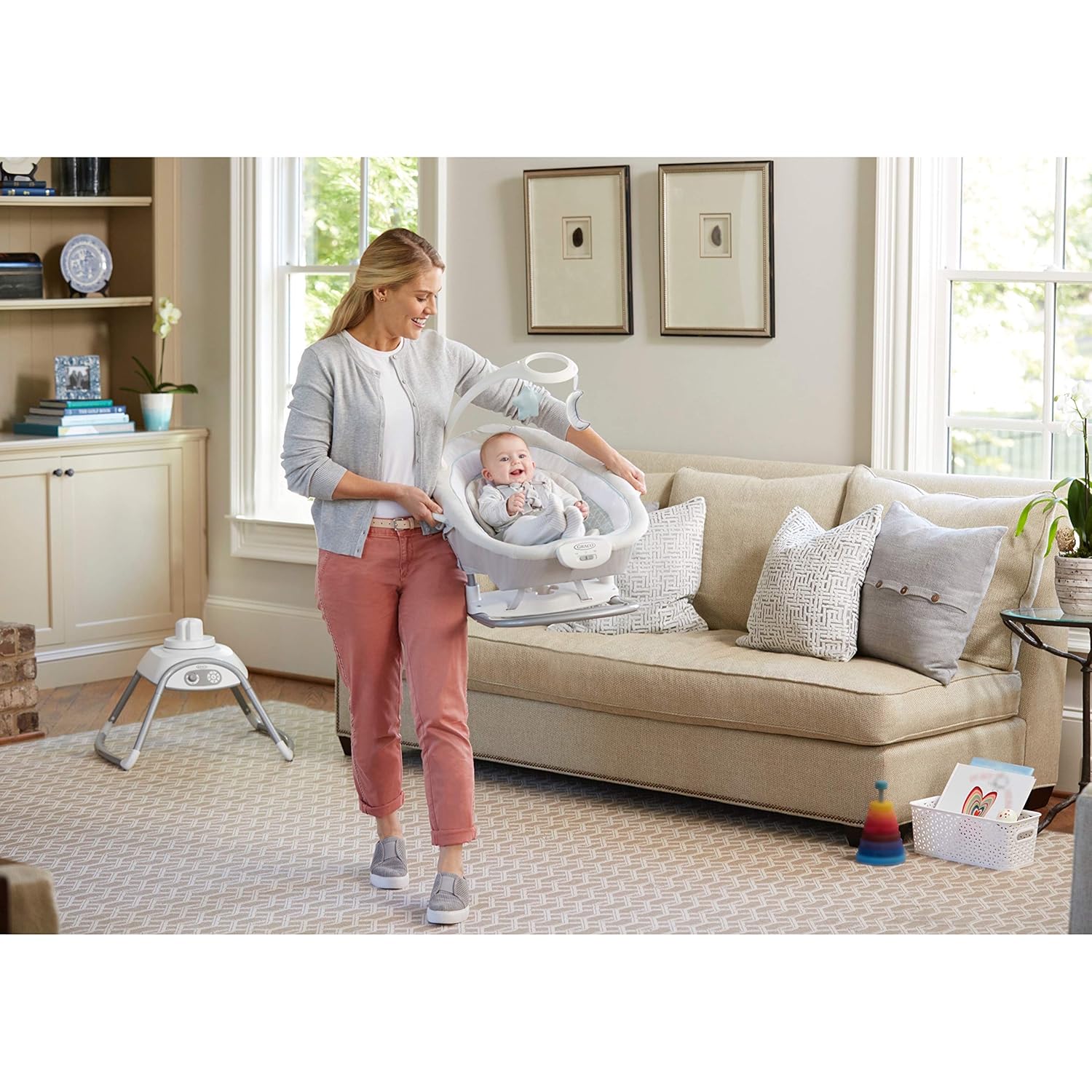 graco duet gliding swing
