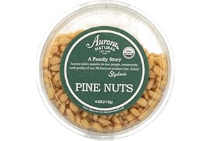 Aurora Natural Products - Organic Pine Nuts - Case Of 12 - 4 Oz.