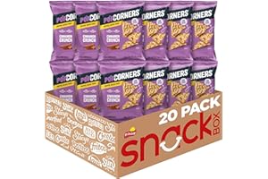 PopCorners Popped Corn Snacks, Cinnamon Crunch, 1oz Bags (20 Pack)