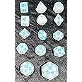 Ray of Frost- 14 Unusual Dice Set Approved for Use with Dungeon Crawl Classics - DCC - Unleashed Arcana
