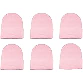 Gelante Unisex Knitted Winter Beanie Hat 6 Pcs