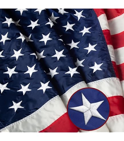 Kit Bandiera Usa Completo – Palo 6 Piedi Bandiera 3x5 Piedi, In Poliestere, Con Base, Pronto Per Il Montaggio Palo Bandiera 6 Piedi - Foto 2