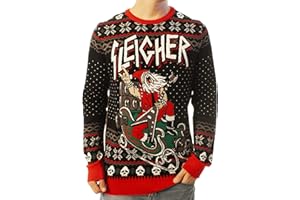 Ugly Christmas Party Knitted Ugly Christmas Sweater for Men and Women - Funny Santa