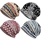 Qunson Women's Baggy Slouchy Beanie Chemo Hat Cap Scarf
