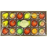 Bergen Marzipan M-1 Assorted Fruit, 8 Ounce