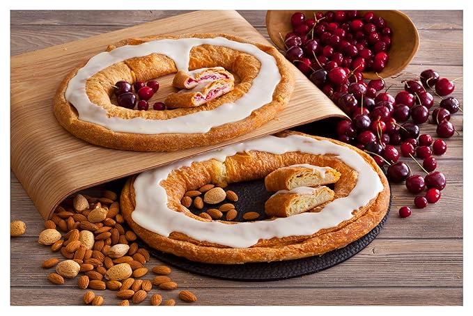 Danish Kringle Pair Wisconsin Almond Amazon Com Grocery Gourmet Food