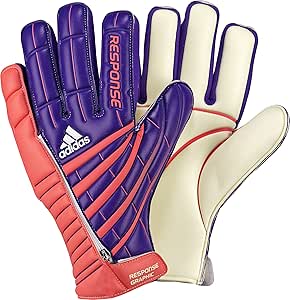Amazon.com : adidas Response Graphic Goalie Glove (Anodized Purple, Infrared, White, 7) : Soccer 