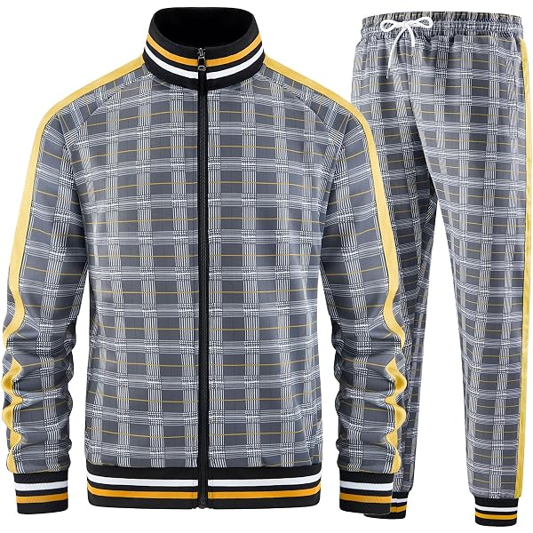 thumbnail image 2 of Victorious Men's Big Money Tracksuit – 2-Piece Track Jacket & Pants – S-5XL 2 of 6