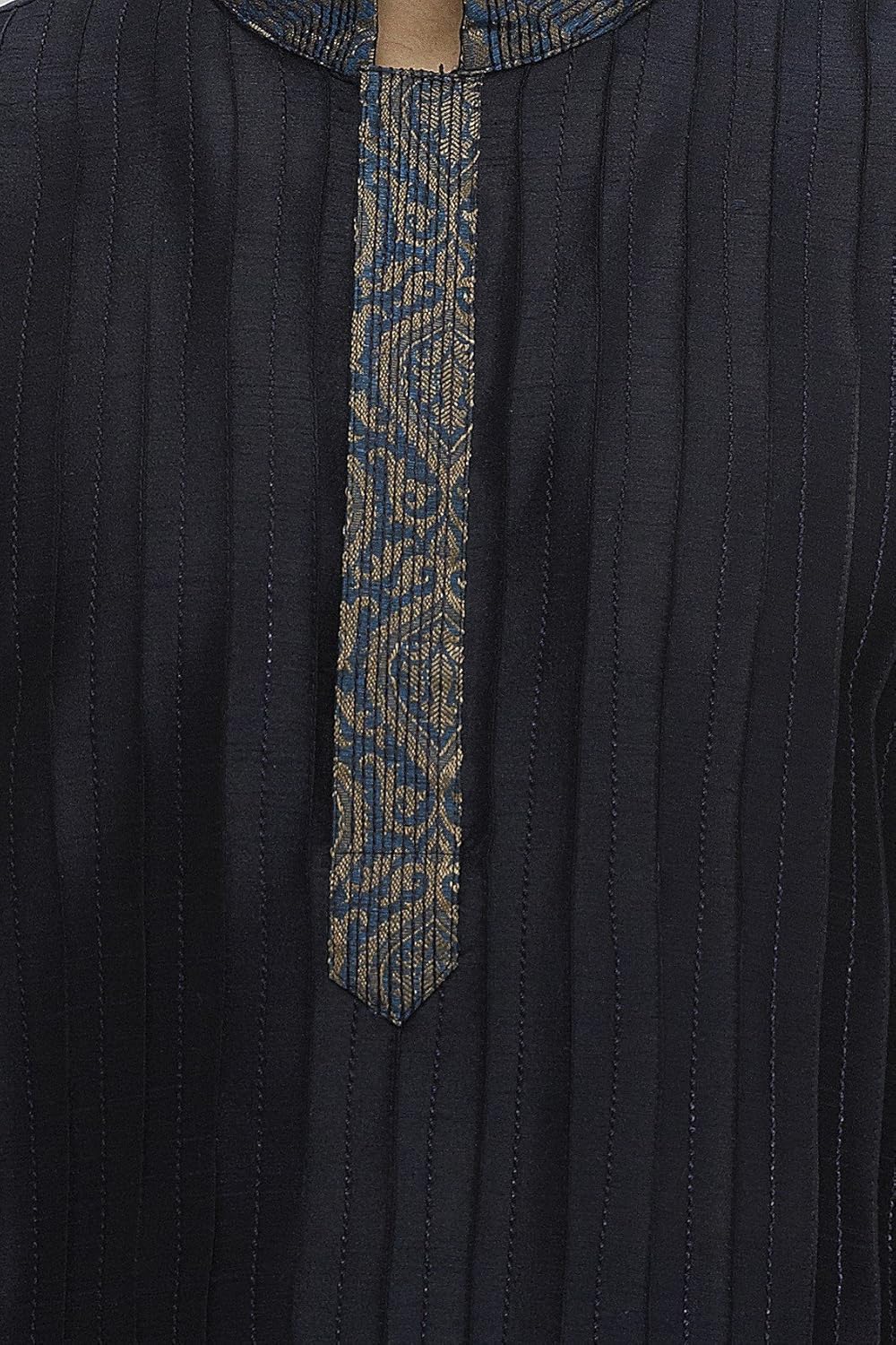 manyavar men's cotton silk kurta pyjama