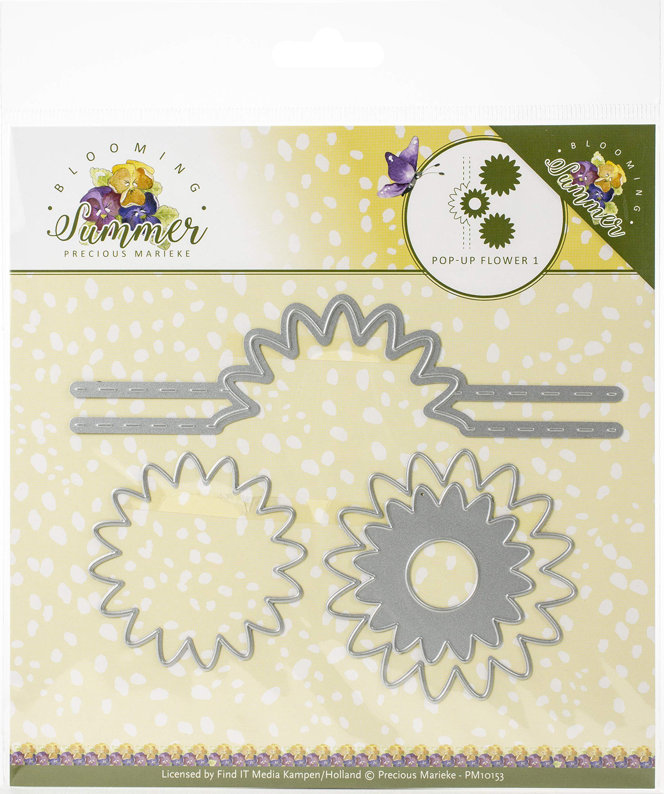 Precious Marieke Marieke Dies POPUP FLW1, Pop-Up Flower 1, Blooming Summer, One Size