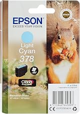 Epson 378 Light Cyan Squirrel Claria Photo HD Ink Cartridge XP-15000 XP-8500 view 4